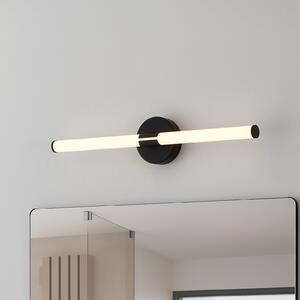 EGLO Ramola LED zidna svjetiljka, crna, širina 60 cm, IP44, CCT, Crno, kupaonica, Metal