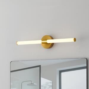 EGLO Ramola LED zidna lampa, mesingana boja, širina 60 cm, IP44, CCT, Zlato / mjed, kupaonica, Metal