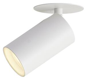 Moderna ugradbena reflektorska svjetiljka bijela GU10 50 mm IP44 - Chels