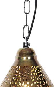 Orijentalna viseća svjetiljka bakrena - Maruf 5