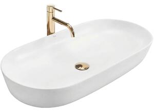 Keramički nadgradni umivaonik REA CLEO 81 White