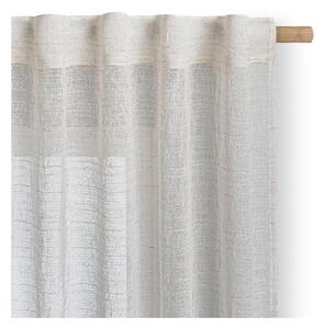 Krem prozirna zavjesa 140x270 cm Drimar – Restilo