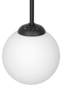 Milagro Lighting Stropna svjetiljka Archie, crna, duljina 68 cm, metal, 2 svjetla, prigušiva, Crno, Dnevni boravak/blagovaonica, Metal