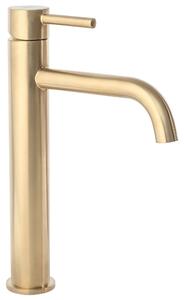Slavina za umivaonik Rea Lungo Gold Brush