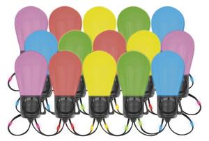 Emos LED rasvjetni lanac, 15 žarulja, GoSmart, RGBIC, WiFi, IP65, 15m