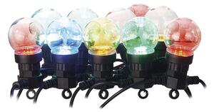 Emos LED rasvjetni lanac, 10 žarulja, višebojne žarulje, IP44, 5m