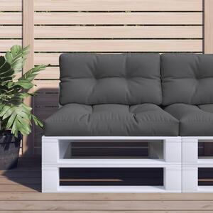 VidaXL Jastuk za palete antracit 70 x 40 x 12 cm od tkanine