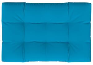 VidaXL Jastuk za palete plavi 120 x 80 x 12 cm od tkanine