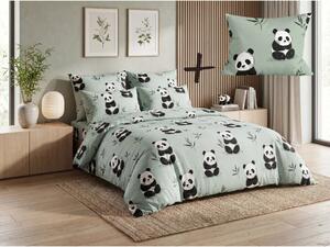Set posteljine od mikrovlakana PANDA RELAX mentol + Jastučnica 50 x 70 cm BESPLATNO