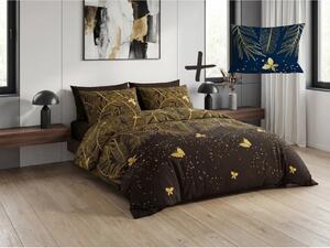 Set posteljine od mikrovlakana VISATA crna + jastučnica 50 x 70 cm BESPLATNO