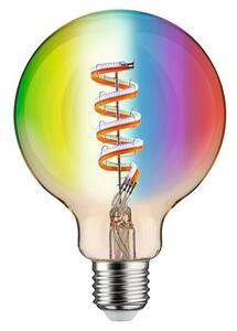Paulmann LED Smart žarulja (E27, Može se prigušiti, RGBW, 470 lm, 6,3 W, G95, Okrugli)