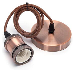 Aigostar - Kabel za napajanje 1xE27/60W/230V bakrena