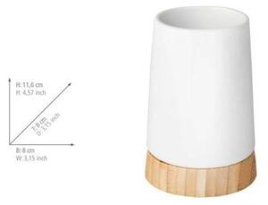 Bijeli keramički set pribora za kupaonicu Bamboo – Wenko