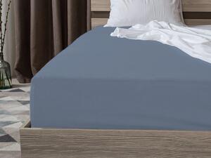 Jersey plahta tamnoplava 90 x 200 cm