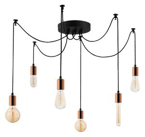 Viseća svjetiljka u bakrenoj boji Kabluni – Opviq lights