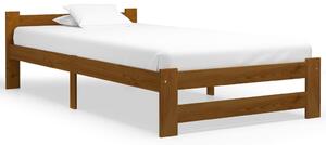Okvir za krevet od masivne borovine boja meda 90 x 200 cm