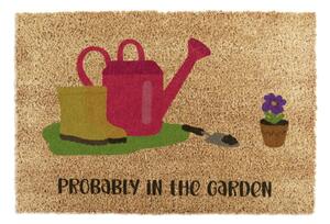 Otirač od kokosovih vlakana 40x60 cm Probably in the Garden – Artsy Doormats