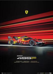 Umjetnički tisak Ferrari 499P - 2024, Automobilist