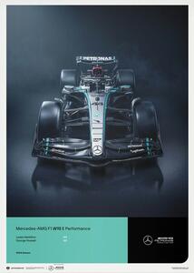 Umjetnički tisak Mercedes-AMG Petronas F1 Team - F1 W15 - 2024, Automobilist