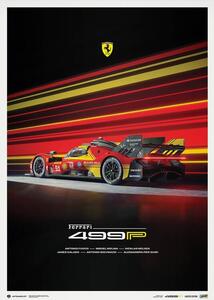 Umjetnički tisak Ferrari 499P - 2024