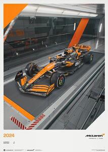 Umjetnički tisak McLaren Formula 1 Team - MCL38 - Whatever It Takes - 2024, Automobilist