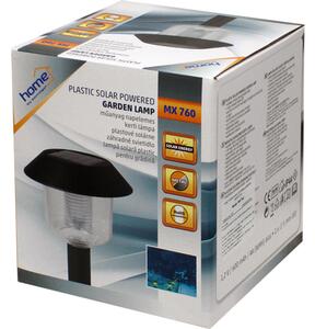 Home Solarna vrtna LED lampa, plastična, 600 mAh - MX 760