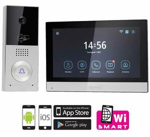 Home Žični video interfon, 7" zaslon, AHD kamera, RFID, IP65 - DPV SMART 42815