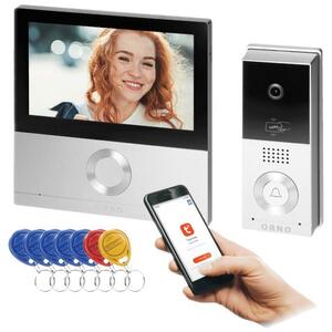 Orno Video interfon 7", set, Full HD, WiFI, IP65, Talos - OR-VID-MS-1078 43218