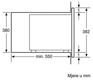 Ugradbena mikrovalna pećnica Bosch BFL554MB0 BFL554MB0