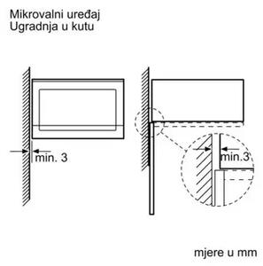 Ugradbena mikrovalna pećnica Bosch BFL523MS0 BFL523MS0