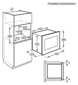 Ugradbena mikrovalna pećnica Electrolux LMS2203EMK LMS2203EMK