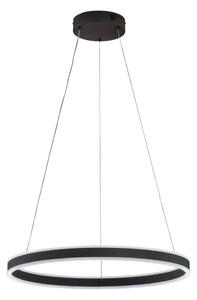 Crna LED viseća svjetiljka s daljinskim upravljačem/s mogućnosti zatamnjivanja ø 60 cm Sirko – Fischer & Honsel