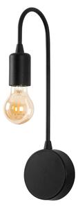 Crna zidna lampa Baston – Opviq lights