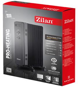 Zilan Radijator uljni, 2000 W, 9 rebara - ZLN8443 67213