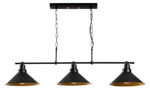 Crna viseća svjetiljka Sivani – Opviq lights