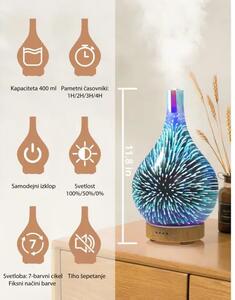 Anjou 3D Fireworks ADA022 difuzor eteričnih ulja s efektom “vatrometa