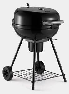 VonHaus Kettle BBQ Roštilj na Ugljen i Drva – Prijenosni Vrtni Roštilj s Termometrom i Kotačićima