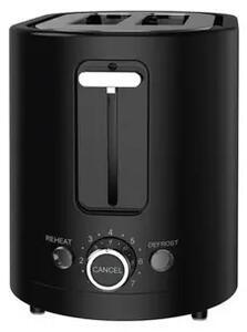 WinningStar DA01180 Električni Toster – 750W – 2 Utora – Crni – Sa 6 Razina Tamnjenja