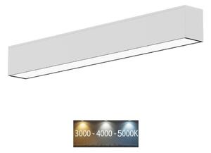 Sinclair LSM 12-20CCT - LED Stropna svjetiljka LSM LED/20W/230V 60 cm srebrna