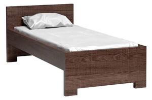 Zondo Jednostruki krevet 90 cm Vega 20 (s podnicom) (hrast santana tamni). 1055469