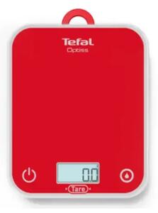 Tefal Optiss BC50U3V0 Digitalna Kuhinjska Vaga, Boja Maline – 5 kg, Funkcija Tare