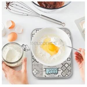 Tefal Optiss BC50D6V0 Digitalna Kuhinjska Vaga, Mozaic – 5 kg, Funkcija Tare