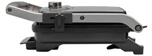 AKAI AGR-246 Toster i Kućni Roštilj s Preklopnom Pločom, 2000W – Inox (Boja Čelika)