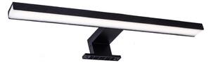 LED Rasvjeta za ogledalo u kupaonici SAMOS LED/8W/230V 4000K 40 cm IP44 crna