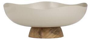 Eglo 427509 - Dekorativni poslužavnik MONYWA pr. 25 cm bež