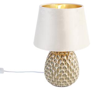 Klasična stolna lampa bež 35 cm - Betty