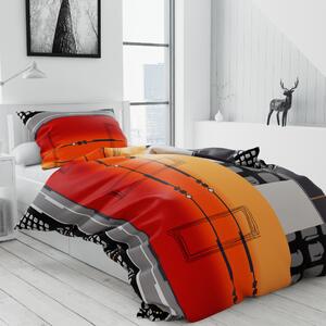 Pamučna posteljina THERESA narančasta