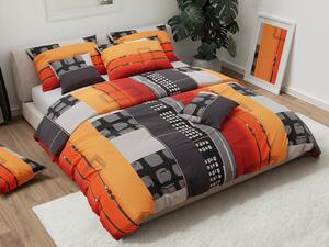 Pamučna posteljina THERESA narančasta