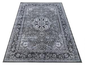 Sivi tepih s uzorkom mandale Širina: 160 cm | Duljina: 220 cm