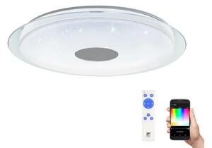 Eglo 98769 - LED RGB Prigušiva stropna svjetiljka LANCIANO-C LED/53W/230V + DU